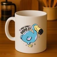 You Can Dodo It Funny Bird Motivational Coffee Mug thumb 4