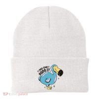 You Can Dodo It Funny Bird Motivational Beanie thumb 0