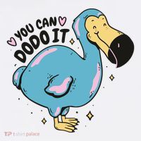You Can Dodo It Funny Bird Motivational Beanie thumb 2