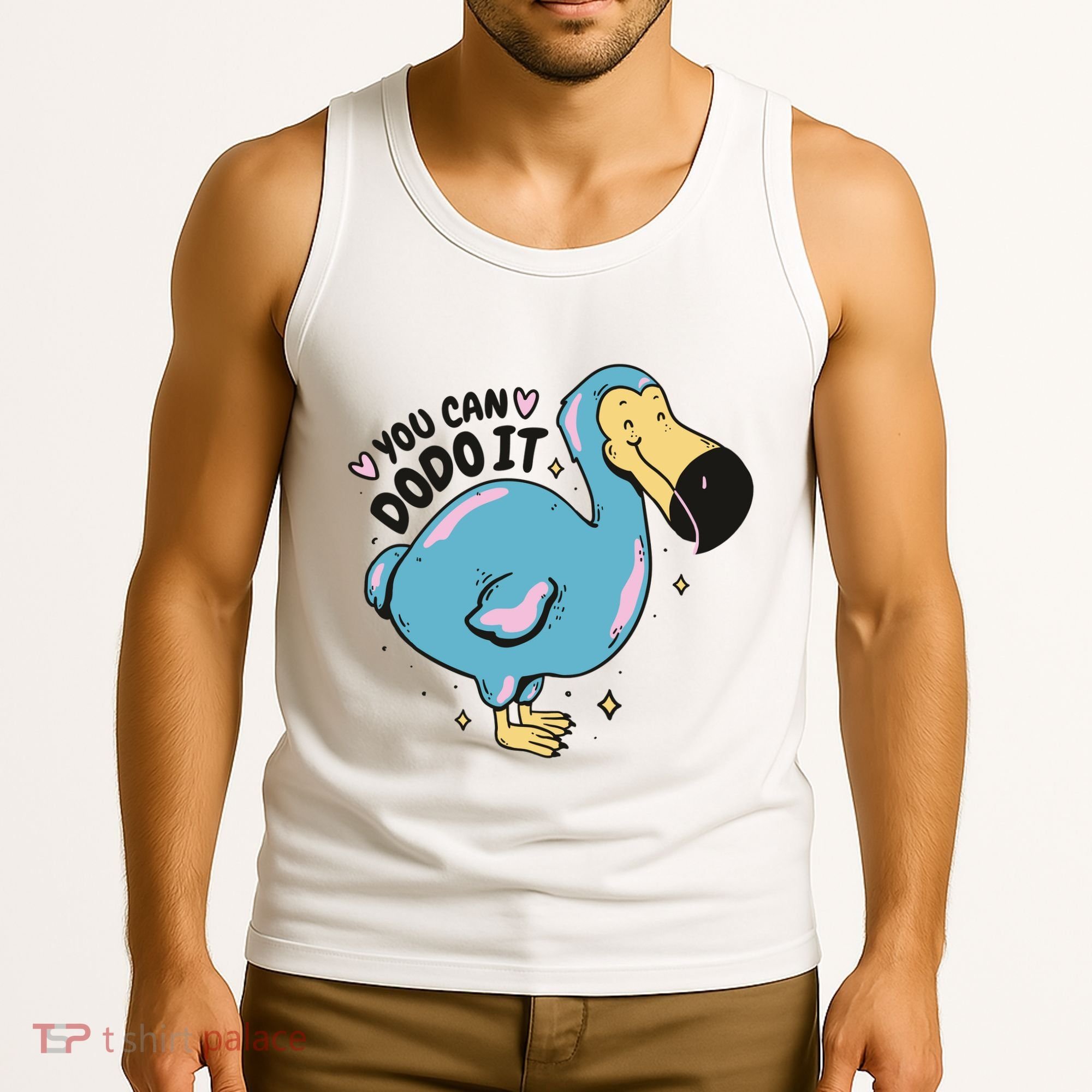 You Can Dodo It Funny Bird Motivational Tank Top