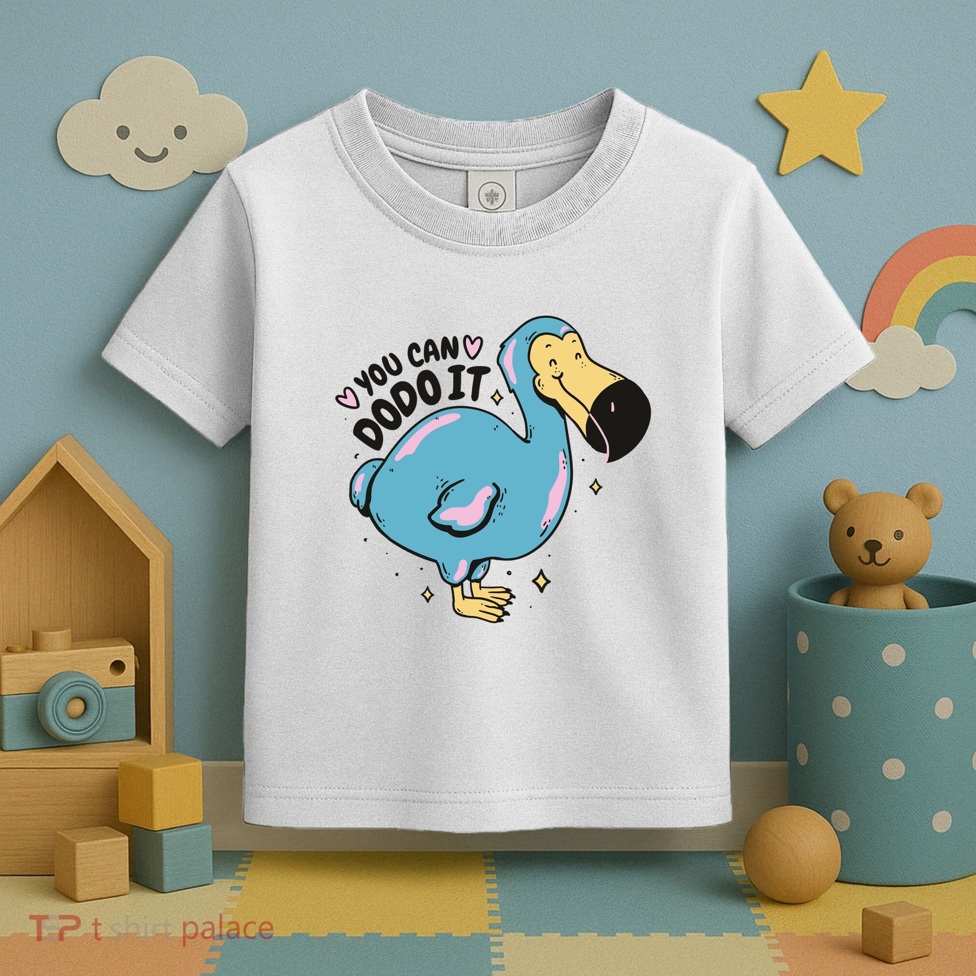 You Can Dodo It Funny Bird Motivational Toddler T-Shirt