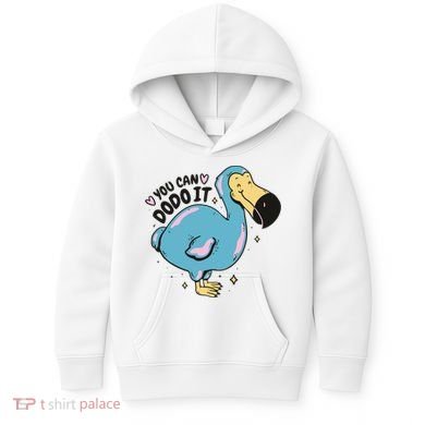 You Can Dodo It Funny Bird Motivational Kids Hoodie