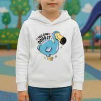 You Can Dodo It Funny Bird Motivational Kids Hoodie thumb 3