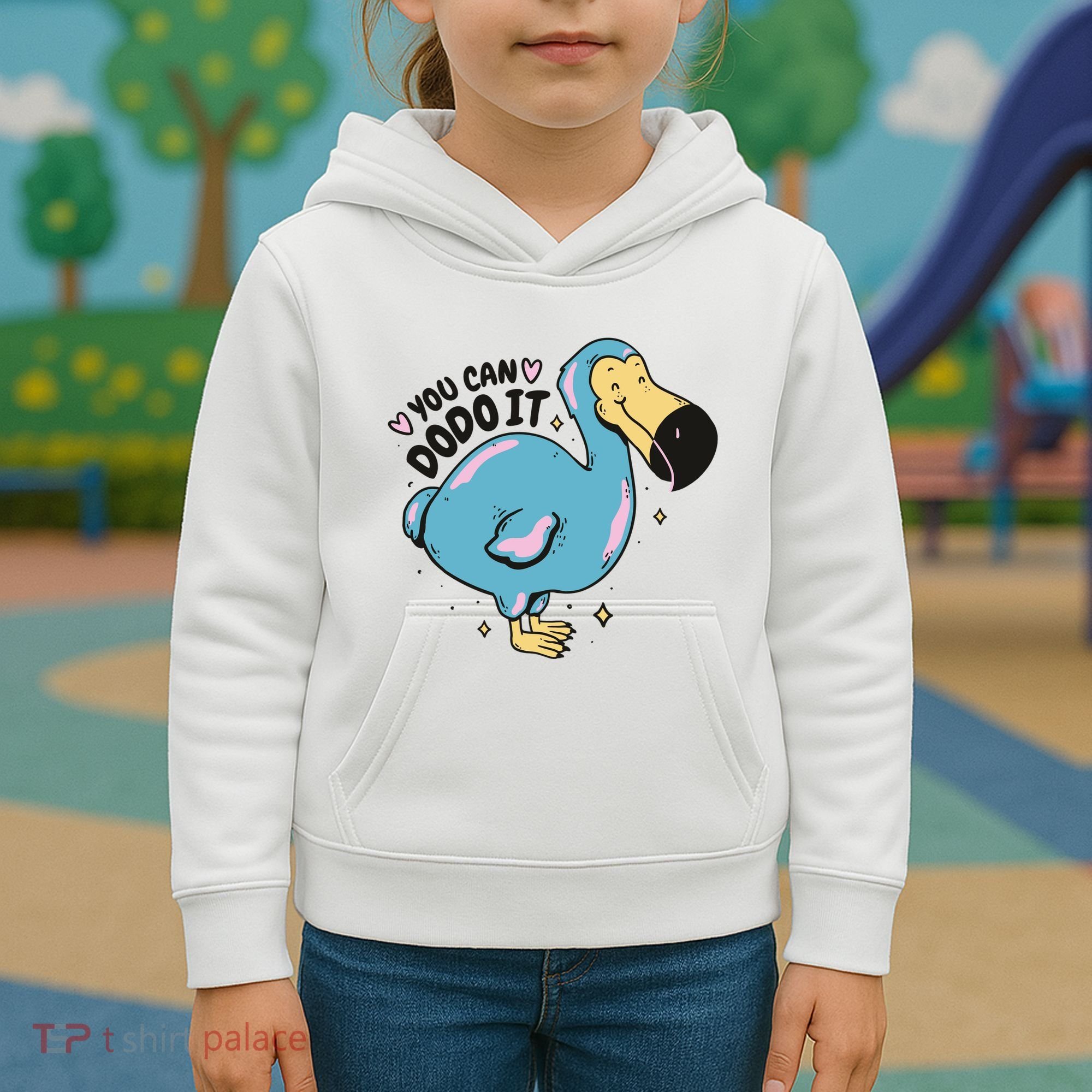 You Can Dodo It Funny Bird Motivational Kids Hoodie