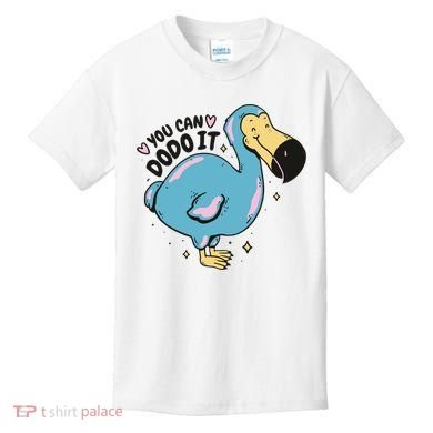 You Can Dodo It Funny Bird Motivational Kids T-Shirt