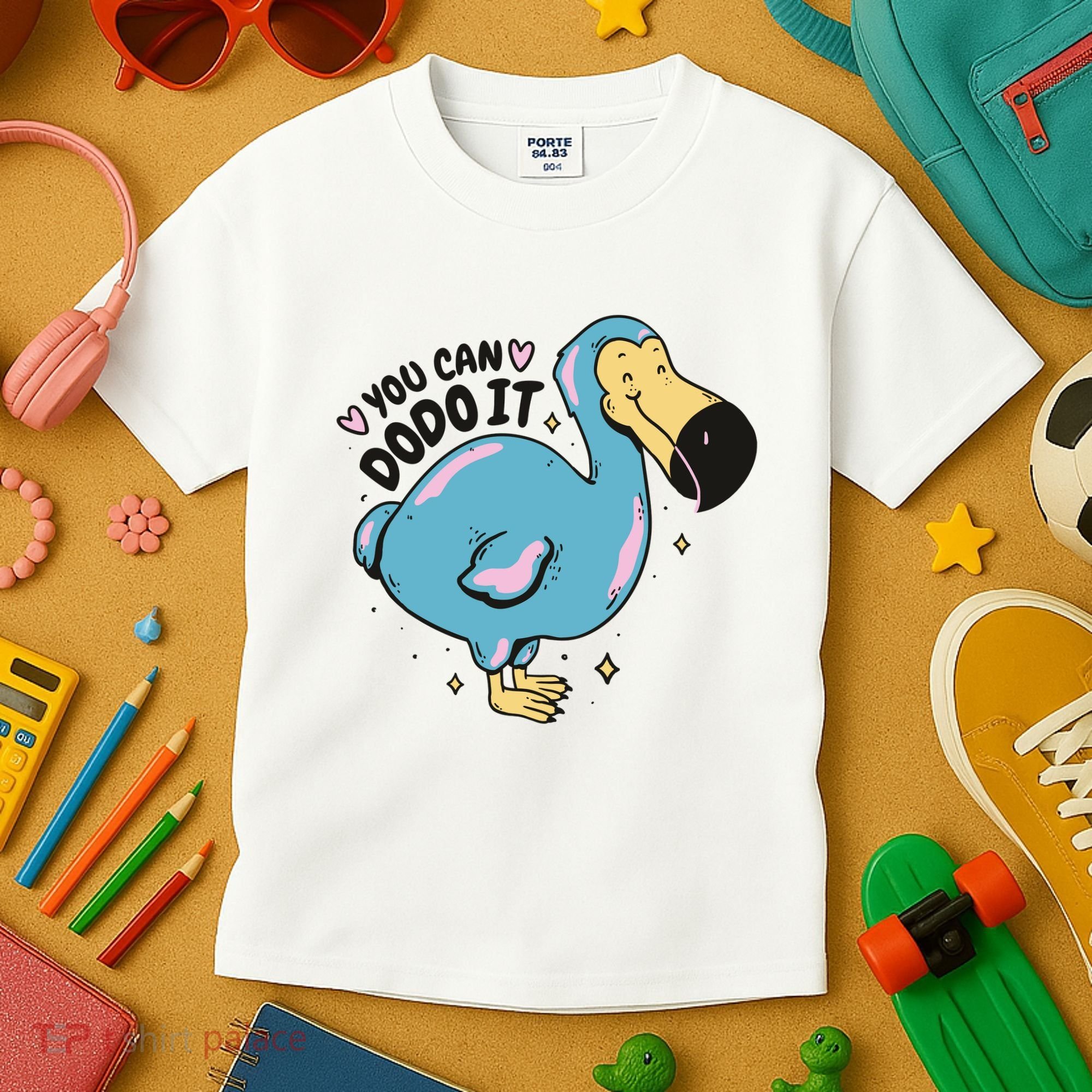 You Can Dodo It Funny Bird Motivational Kids T-Shirt