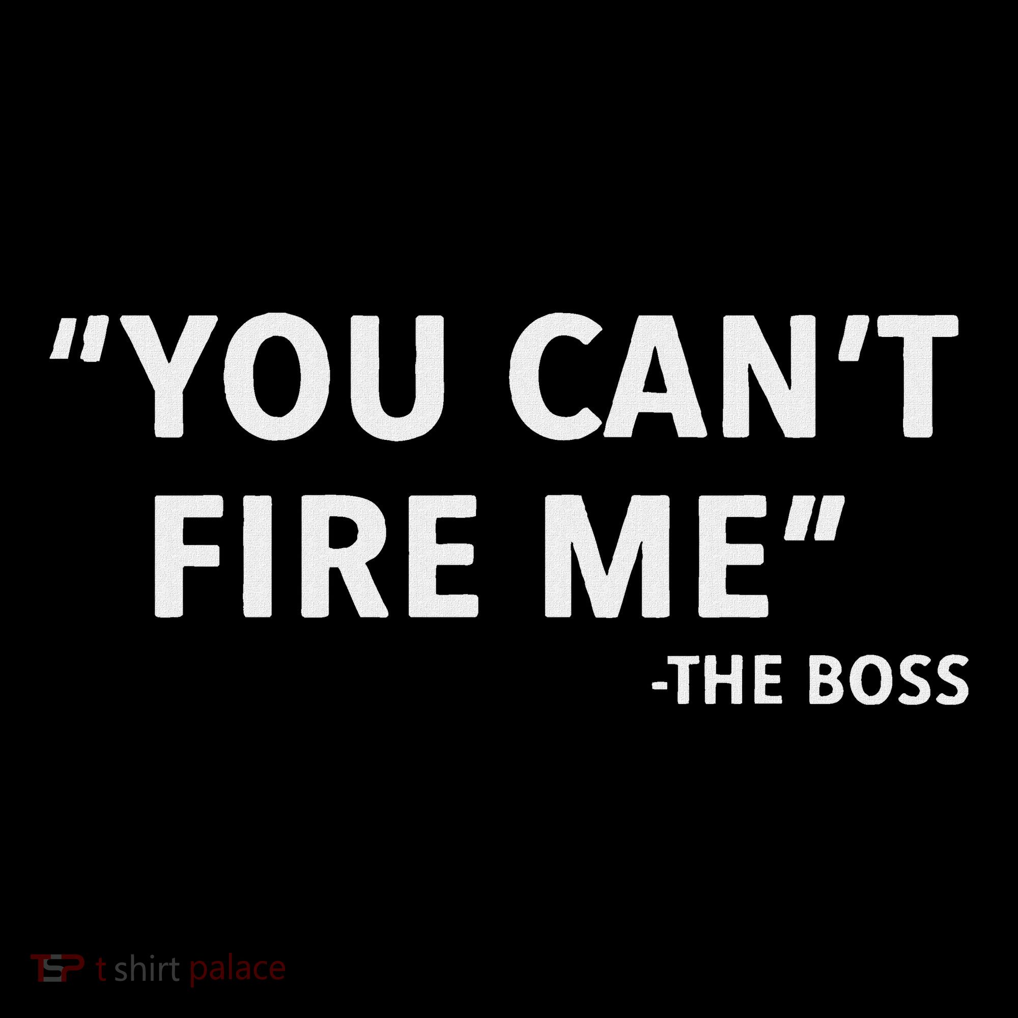 You CanT Fire Me The Boss Entrepreneur Women's Hoodie