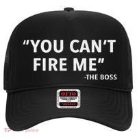 You CanT Fire Me The Boss Entrepreneur Hat thumb 0