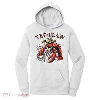 Yee Claw! Funny Crawfish Cajun Sea Festival Women's Hoodie thumb 0