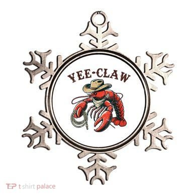 Yee Claw! Funny Crawfish Cajun Sea Festival Ornament