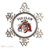 Yee Claw! Funny Crawfish Cajun Sea Festival Ornament thumb 0