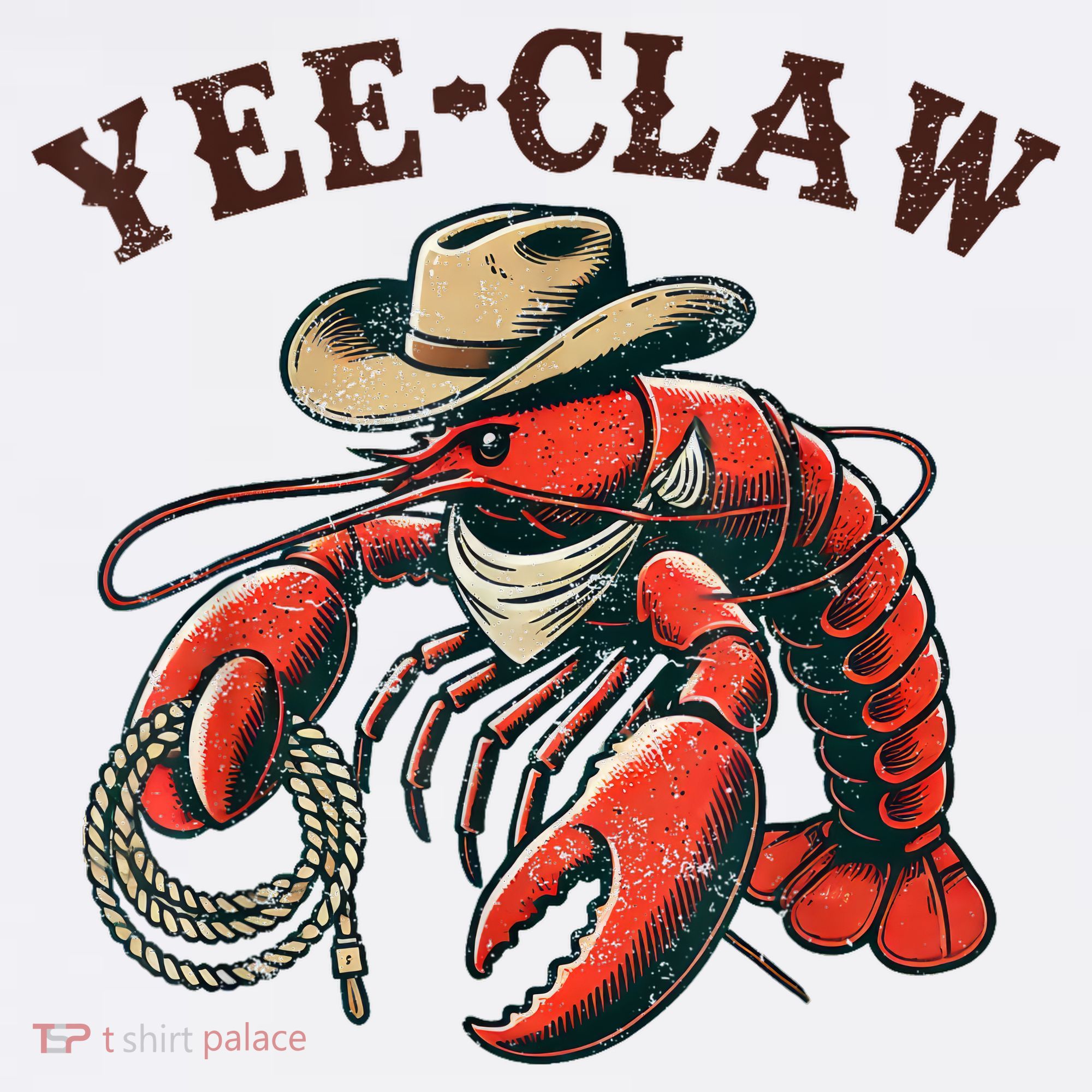 Yee Claw! Funny Crawfish Cajun Sea Festival Women's Tank Top