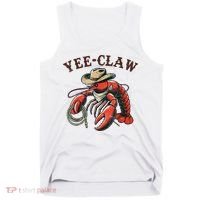 Yee Claw! Funny Crawfish Cajun Sea Festival Tank Top thumb 0