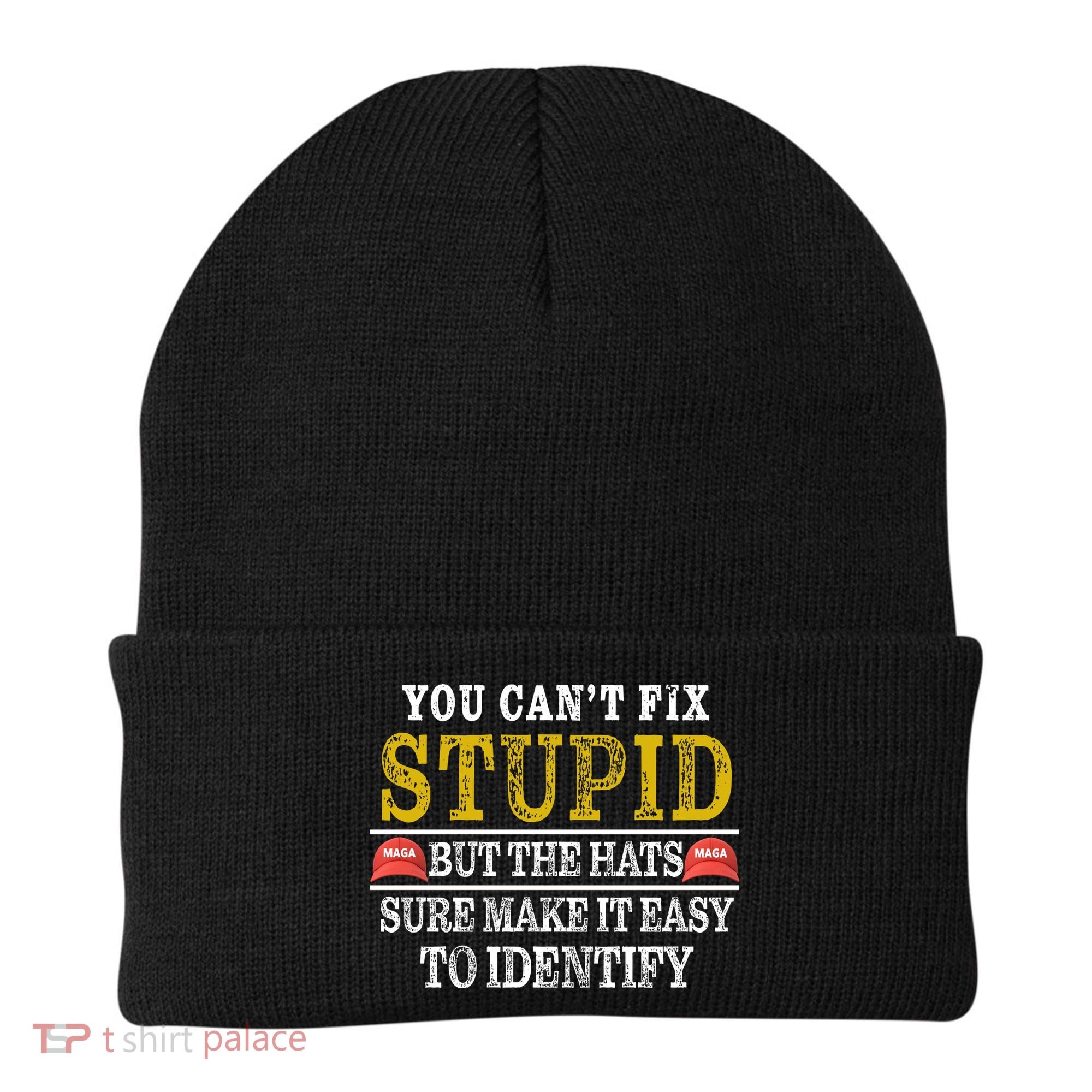 You Can't Fix Stupid But The Hats Sure Make It Easy To Identify Funny Beanie
