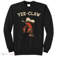 Yee Claw! Funny Crawfish Cajun Seafood Festival Sweatshirt thumb 0