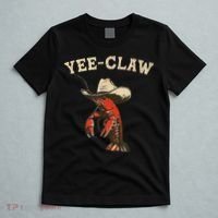 Yee Claw! Funny Crawfish Cajun Seafood Festival T-Shirt thumb 5