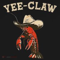 Yee Claw! Funny Crawfish Cajun Seafood Festival Women's Hoodie thumb 2