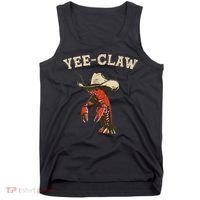 Yee Claw! Funny Crawfish Cajun Seafood Festival Tank Top thumb 0