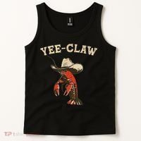 Yee Claw! Funny Crawfish Cajun Seafood Festival Tank Top thumb 2