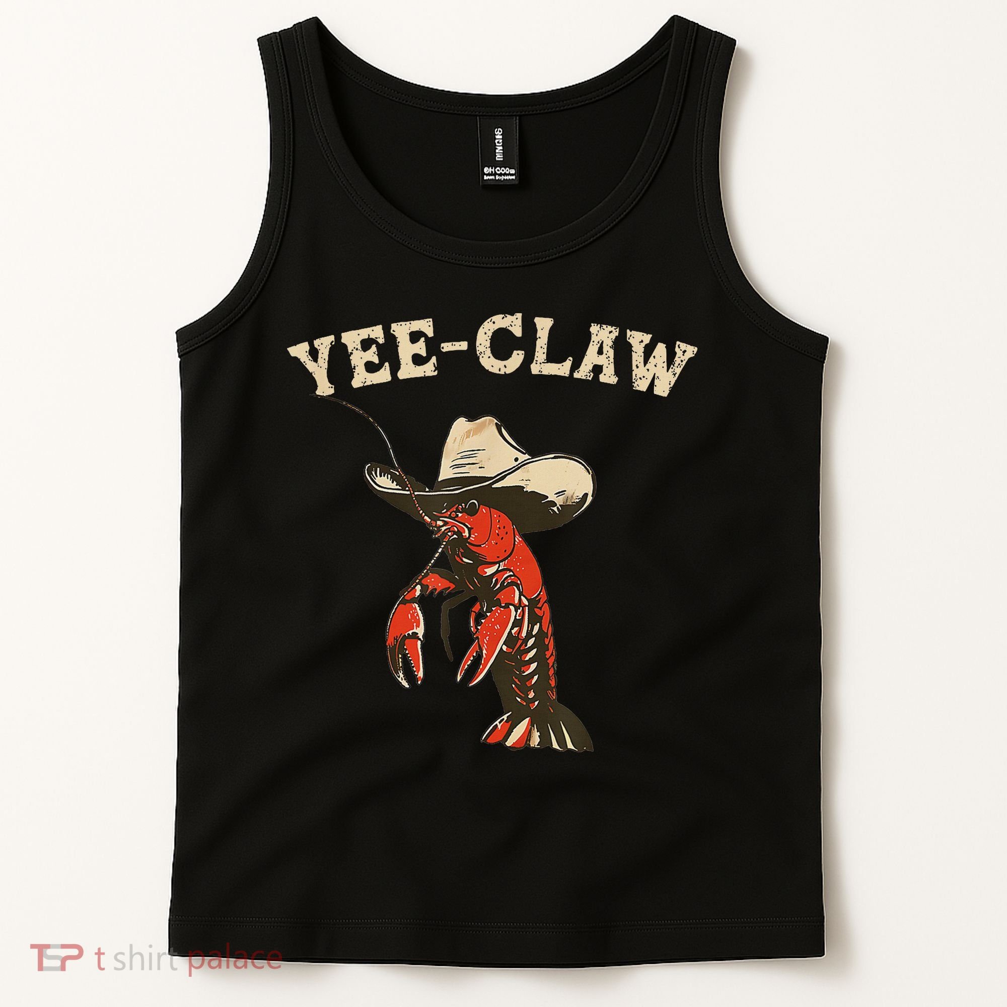Yee Claw! Funny Crawfish Cajun Seafood Festival Tank Top
