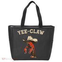 Yee Claw! Funny Crawfish Cajun Seafood Festival Tote Bag thumb 0