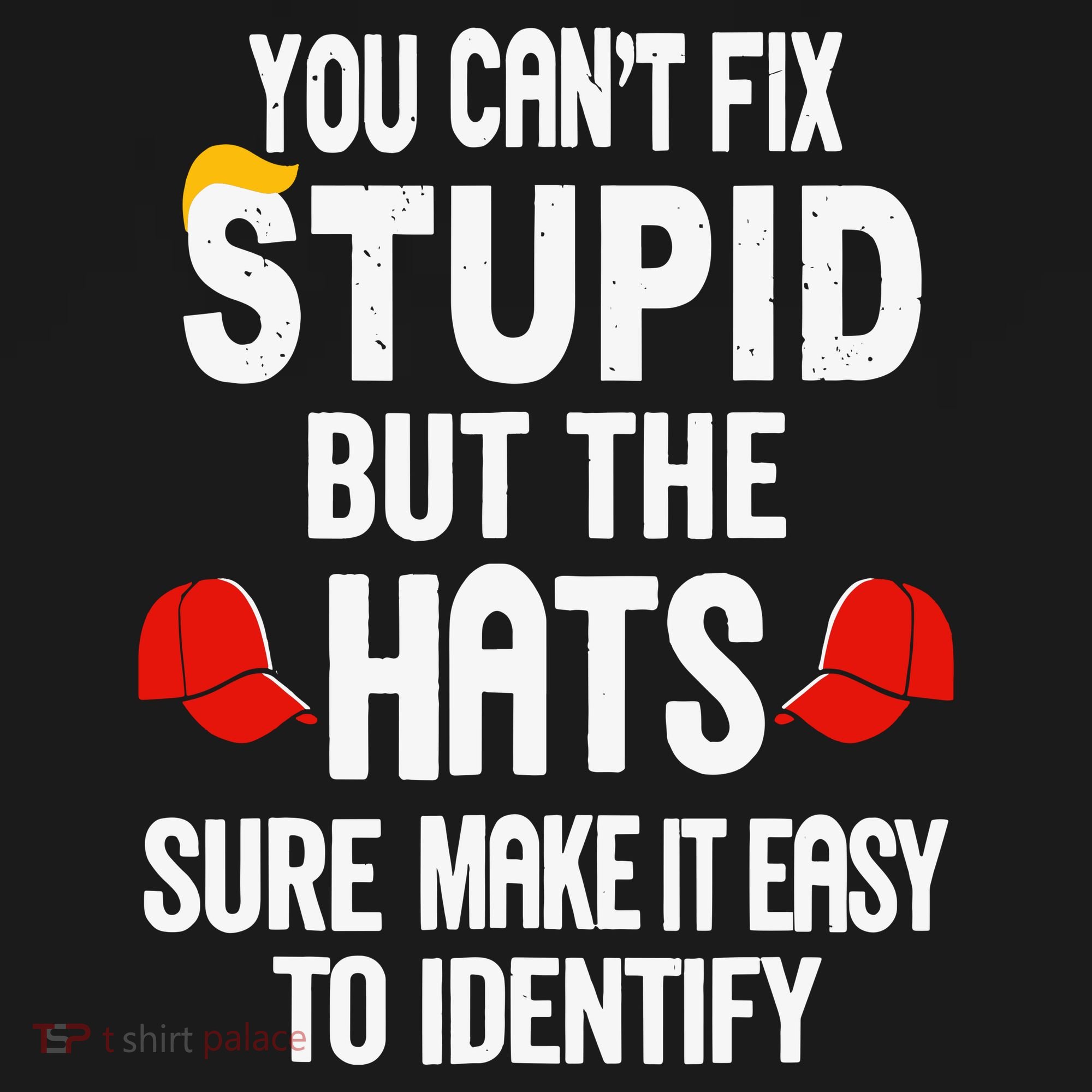 You Can’T Fix Stupid But The Hats Make It Easy To Identify Sweatshirt