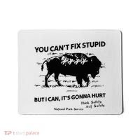 You Can’T Fix Stupid But I Can ItS Gonna Hurt Funny Quote Mousepad thumb 0