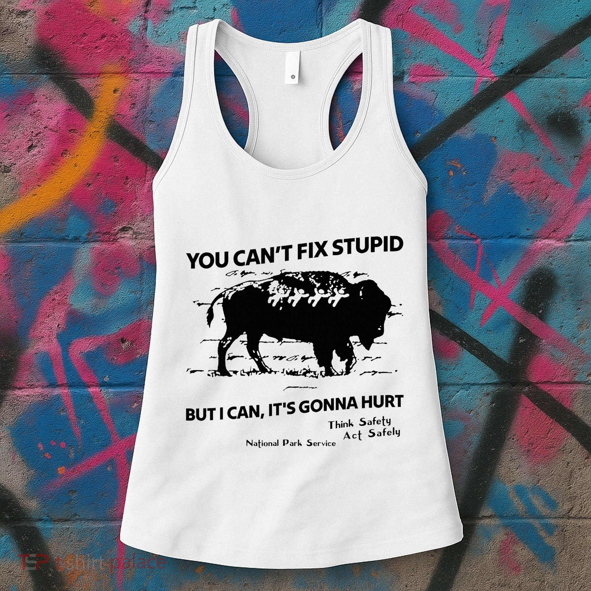 You Can’T Fix Stupid But I Can ItS Gonna Hurt Funny Quote Women's Tank Top