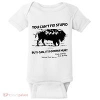 You Can’T Fix Stupid But I Can ItS Gonna Hurt Funny Quote Baby Bodysuit thumb 0