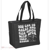 You Can Go Ahead And Kick Rocks With Open Toed Funny Tote Bag thumb 2