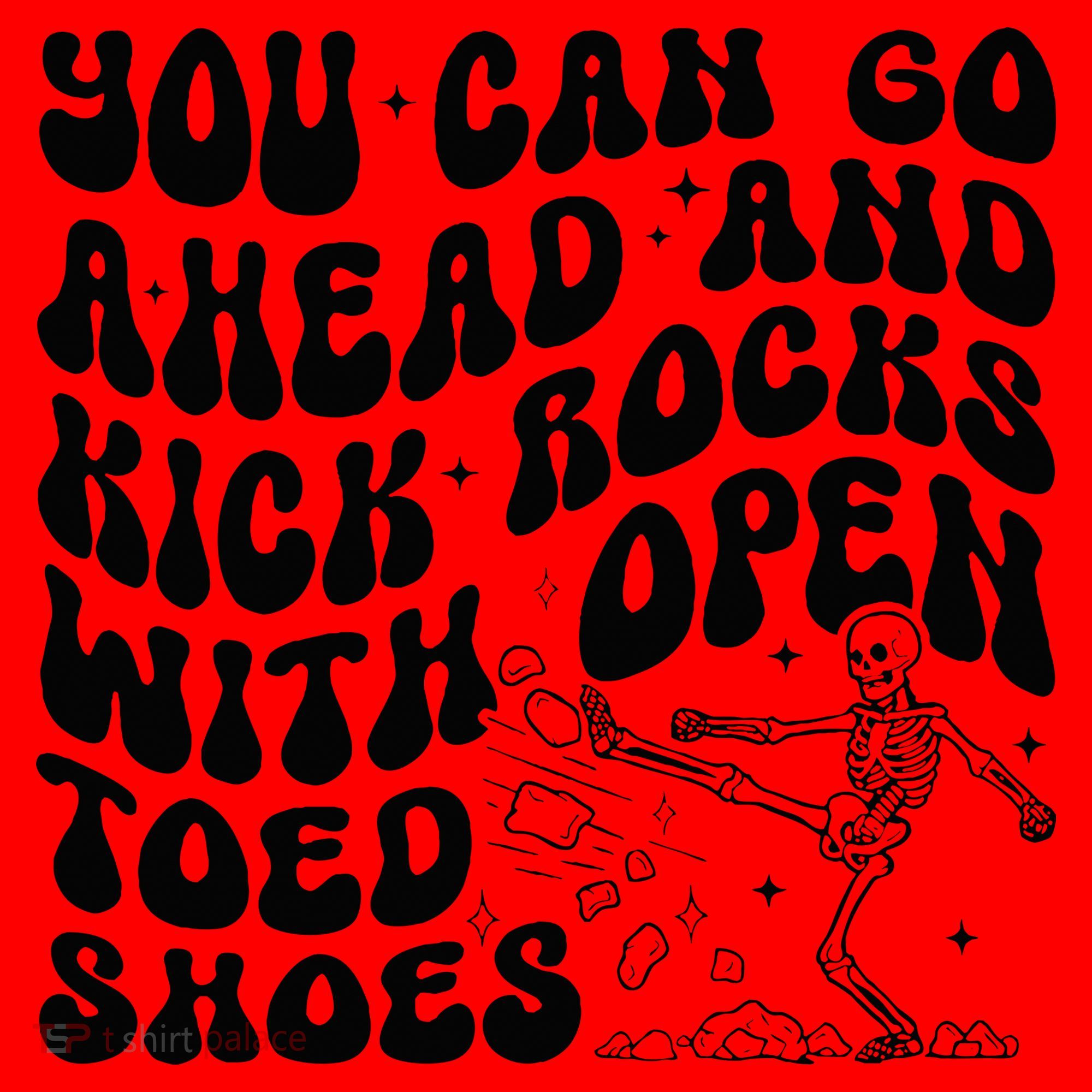 You Can Go Ahead And Kick Rocks With Open Toed Funny Santa Hat
