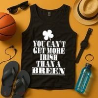 You Can't Get More Irish Than A BREEN St Patricks Day Family Tank Top thumb 4