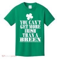 You Can't Get More Irish Than A BREEN St Patricks Day Family Kids T-Shirt thumb 0