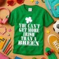 You Can't Get More Irish Than A BREEN St Patricks Day Family Kids T-Shirt thumb 3