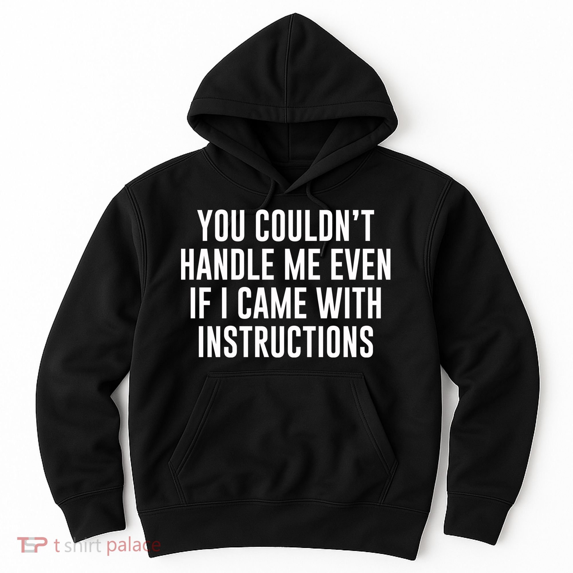 You Couldn't Handle Me Even If I Came With Instructions Hoodie