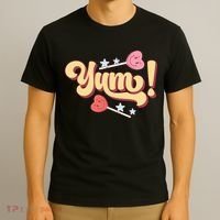 Yum Canđy Heart Gift For Valentine Day T-Shirt thumb 3