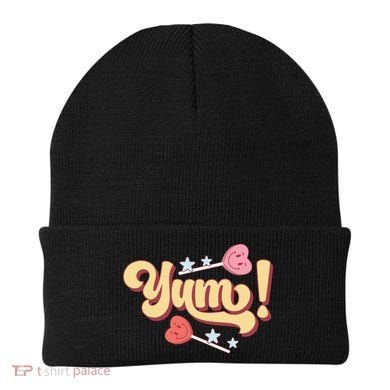 Yum Canđy Heart Gift For Valentine Day Beanie