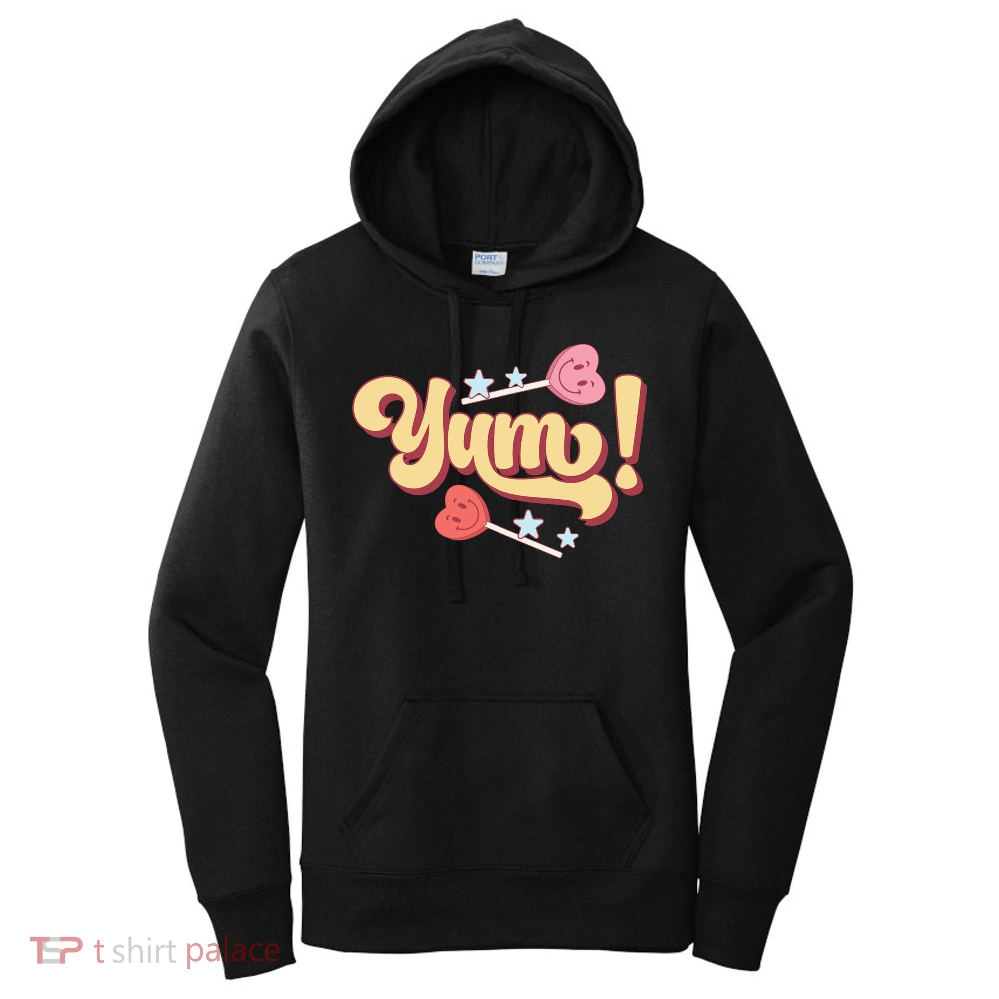 Yum Canđy Heart Gift For Valentine Day Women's Hoodie