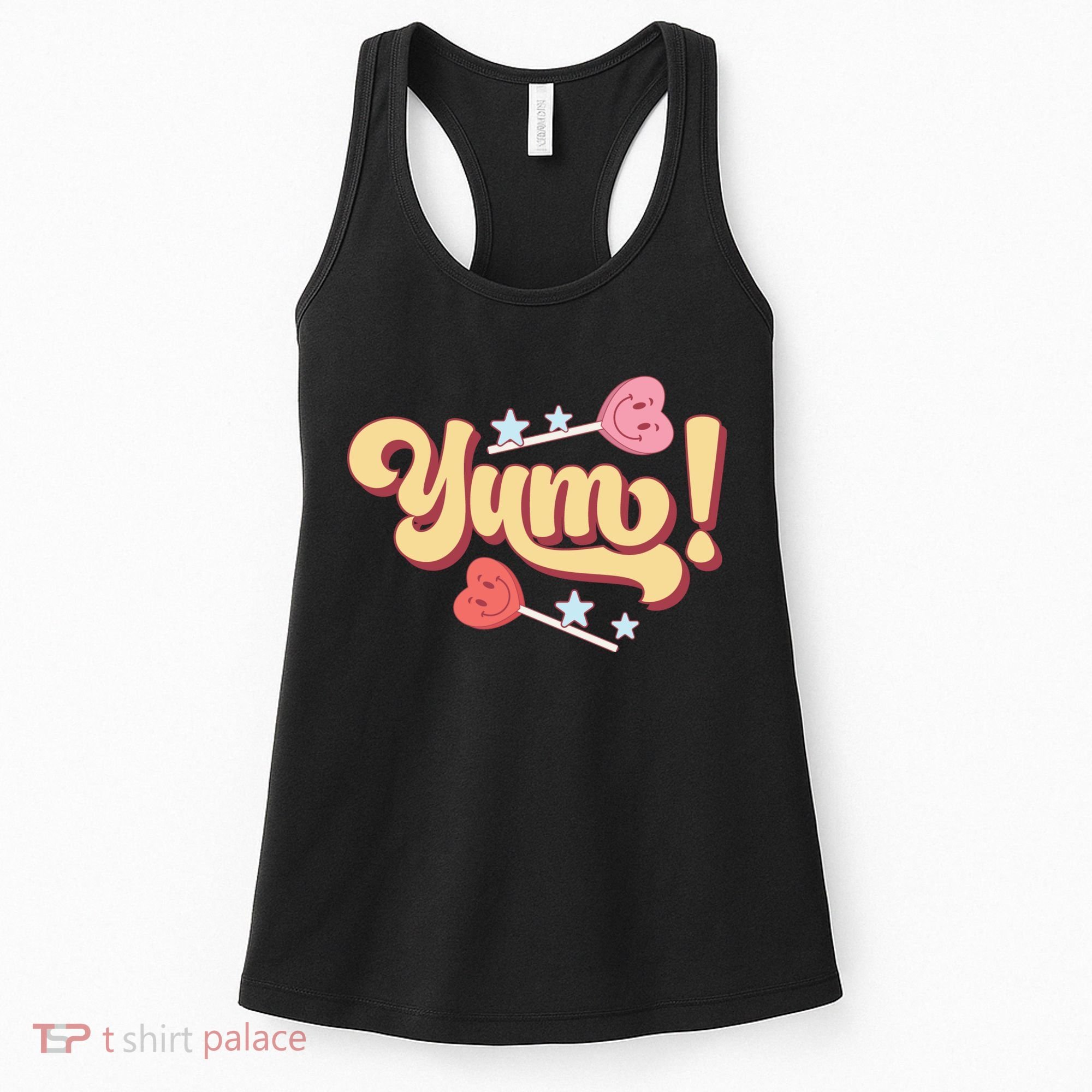 Yum Canđy Heart Gift For Valentine Day Women's Tank Top