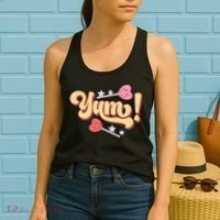Yum Canđy Heart Gift For Valentine Day Women's Tank Top thumb 2