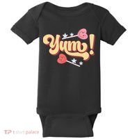 Yum Canđy Heart Gift For Valentine Day Baby Bodysuit thumb 0