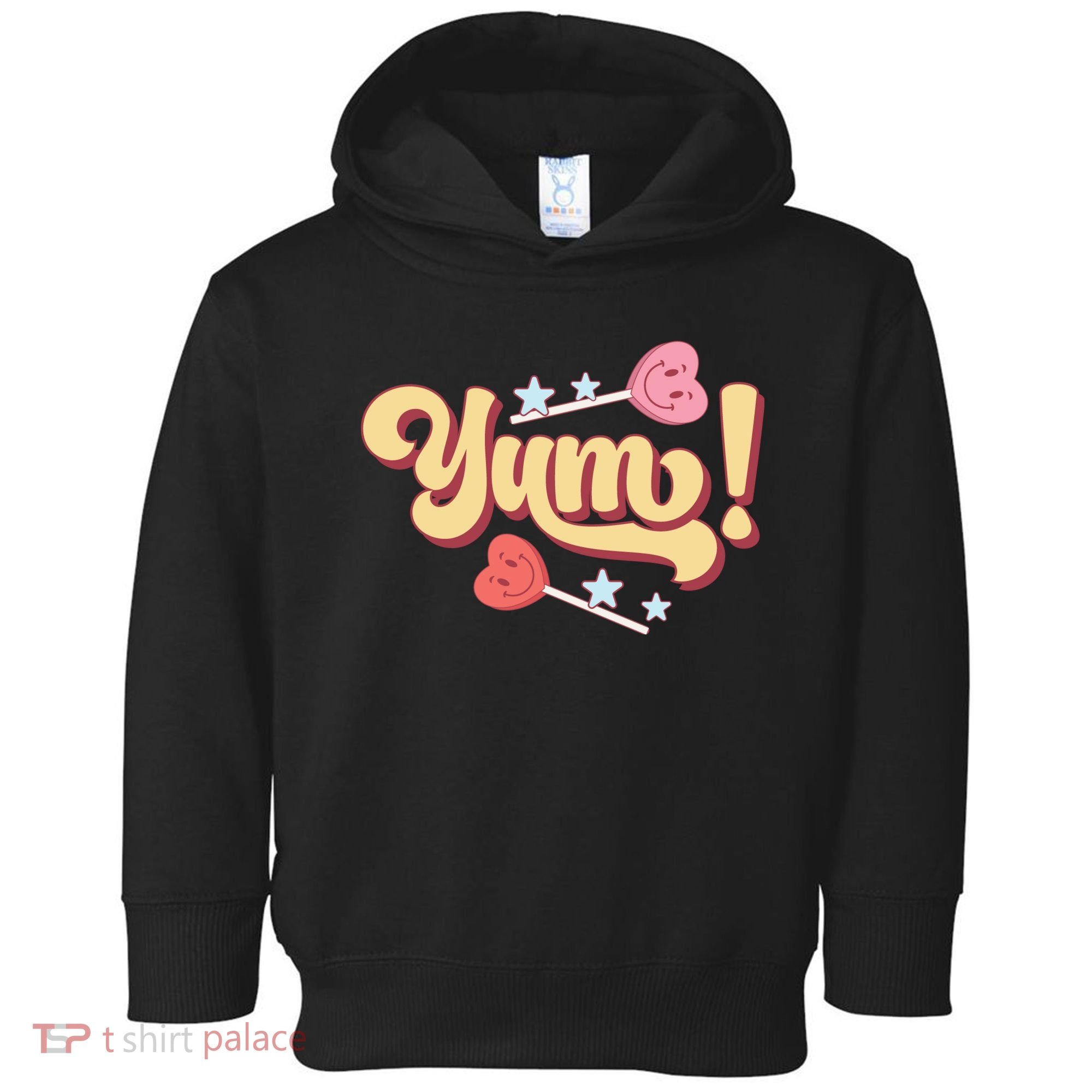 Yum Canđy Heart Gift For Valentine Day Toddler Hoodie