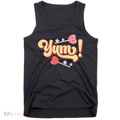 Yum Canđy Heart Gift For Valentine Day Tank Top