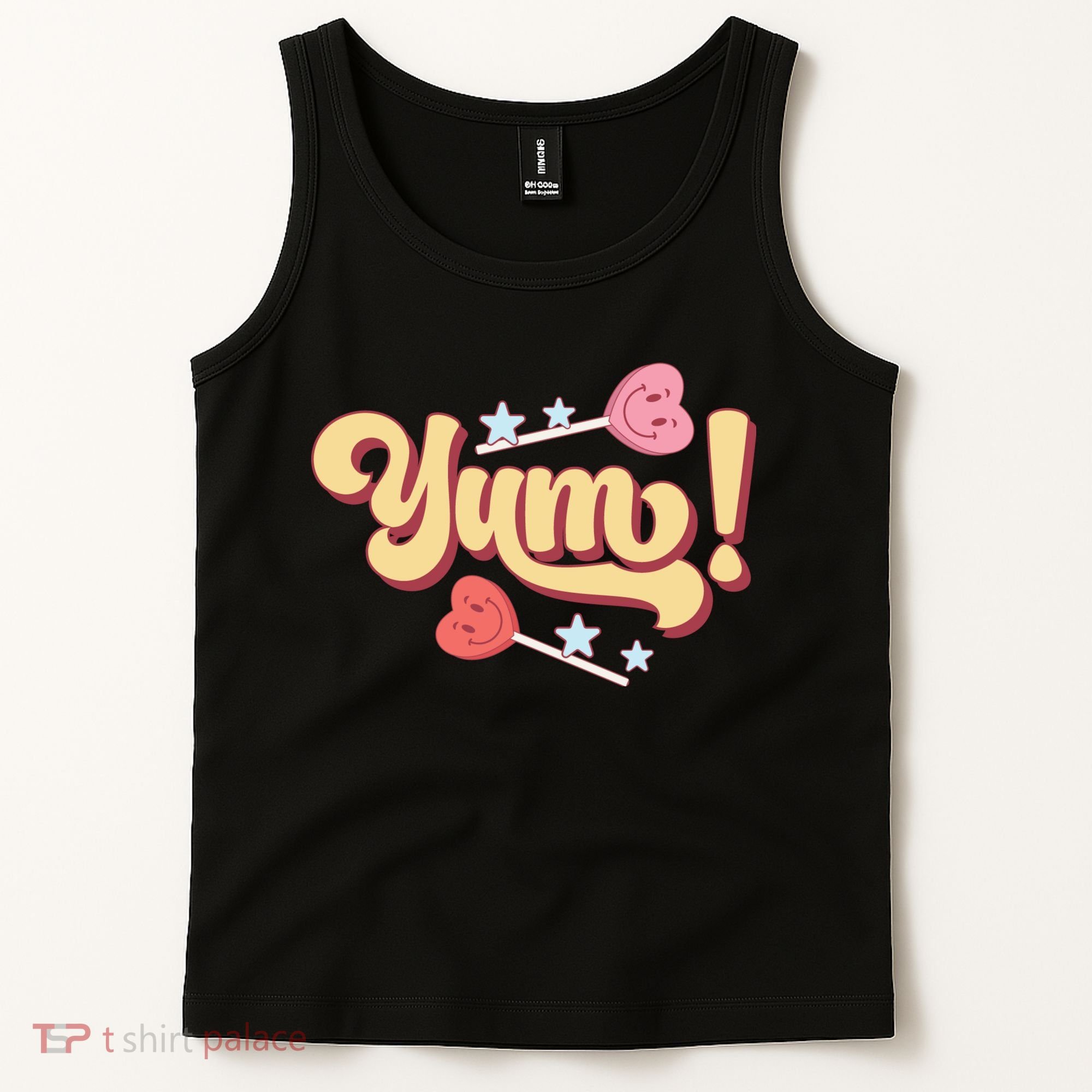 Yum Canđy Heart Gift For Valentine Day Tank Top