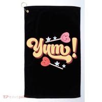 Yum Canđy Heart Gift For Valentine Day Golf Towel thumb 0