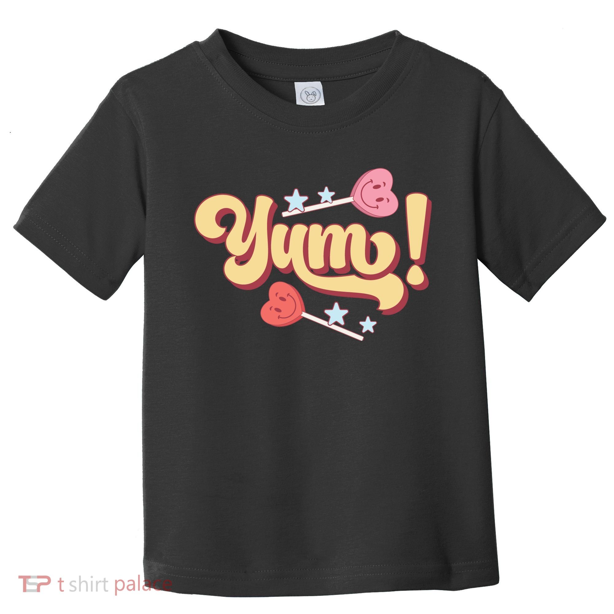 Yum Canđy Heart Gift For Valentine Day Toddler T-Shirt