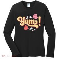 Yum Canđy Heart Gift For Valentine Day Women's Long Sleeve Shirt thumb 0