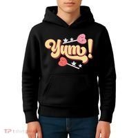 Yum Canđy Heart Gift For Valentine Day Kids Hoodie thumb 4