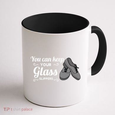 You Can Keep Your Glass Slippers Tap Dance Dancing Rhythm Gift Coffee Mug back