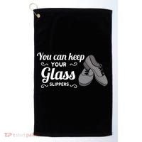You Can Keep Your Glass Slippers Tap Dance Dancing Rhythm Gift Golf Towel thumb 0